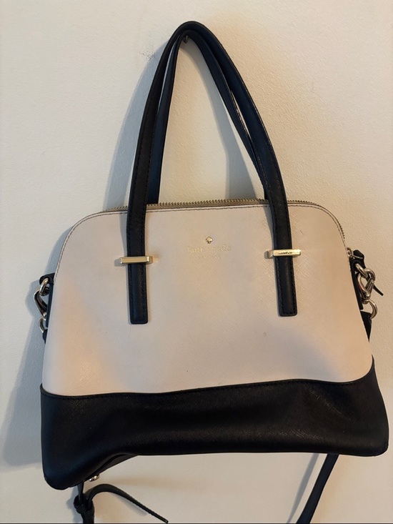 kate spade Handbags - kate spade Two-Tone Cream and Black Satchel